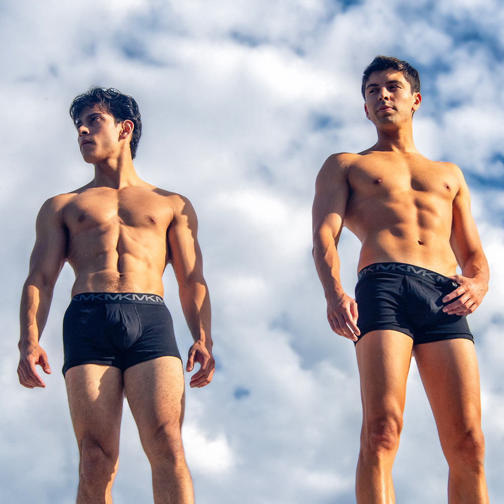 Anthony Garcia and Andrew Granillo Wearing Michael Kors Briefs